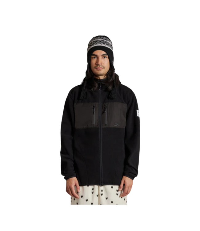 AUTUMN HOODED FLEECE BLACK 2025