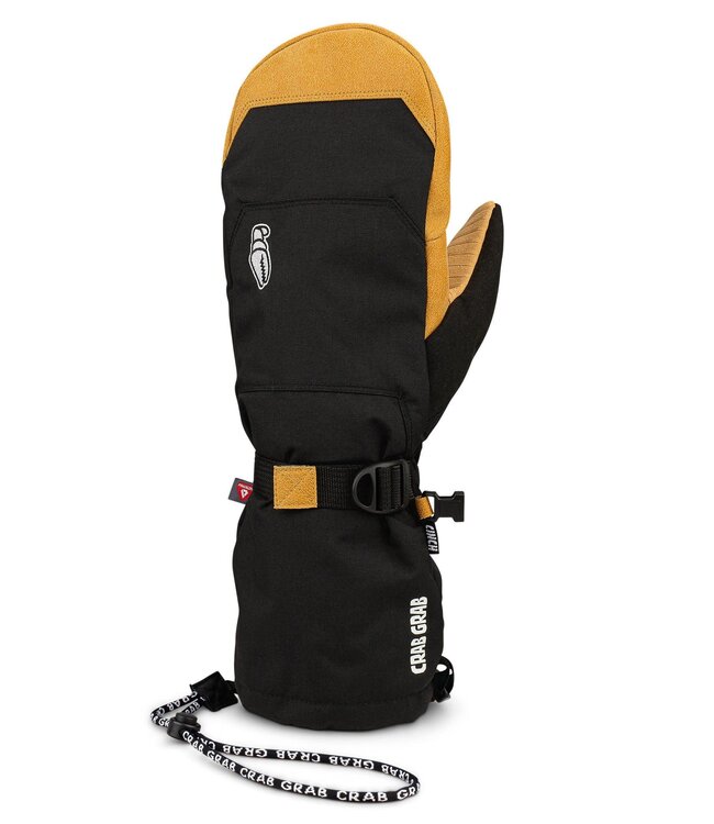CRAB GRAB CINCH MITT BLACK/TAN  2025