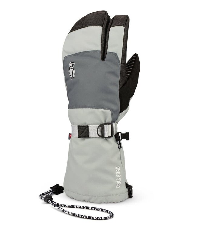 CRAB GRAB CINCH TRIGGER MITT DOUBLE GREY  2025