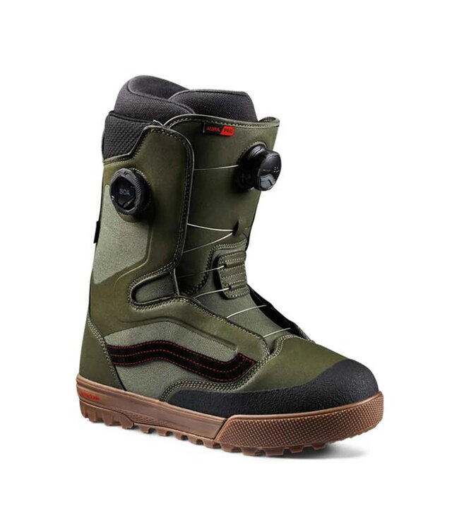 VANS AURA PRO SNOWBOARD BOOT GREEN/GUM 2025