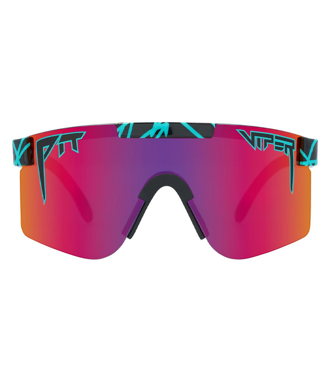 PIT VIPER THE SINGLE WIDES SUNGLASSES THE VOLTAGE w/ POLAR PINK/PURPLE