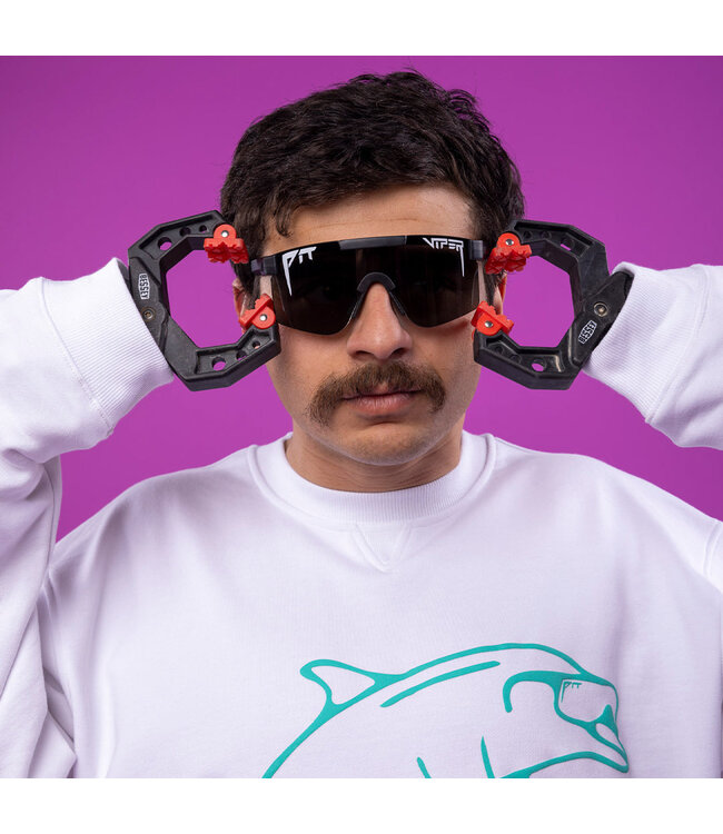 PIT VIPER THE SINGLE WIDES SUNGLASSES THE EXEC w/ POLAR SMOKE