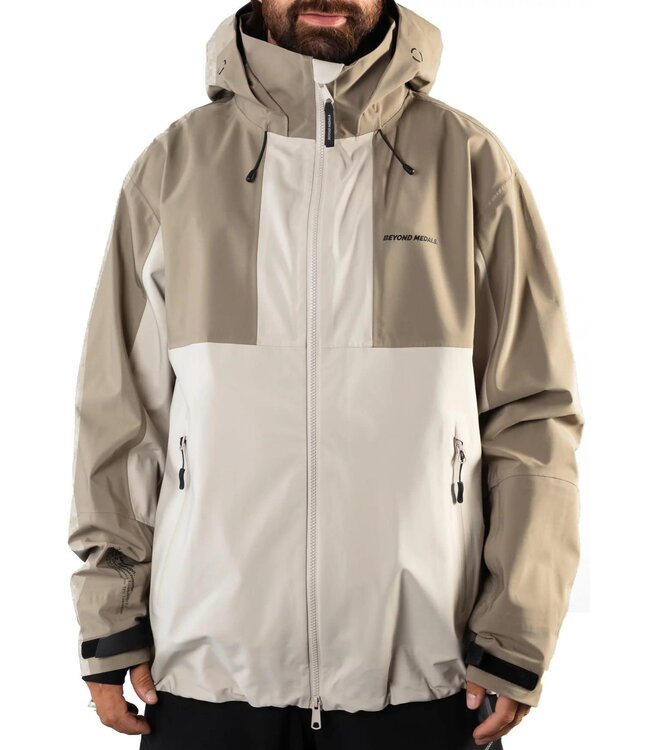 BEYOND MEDALS TECH JACKET LIGHT BEIGE 2025