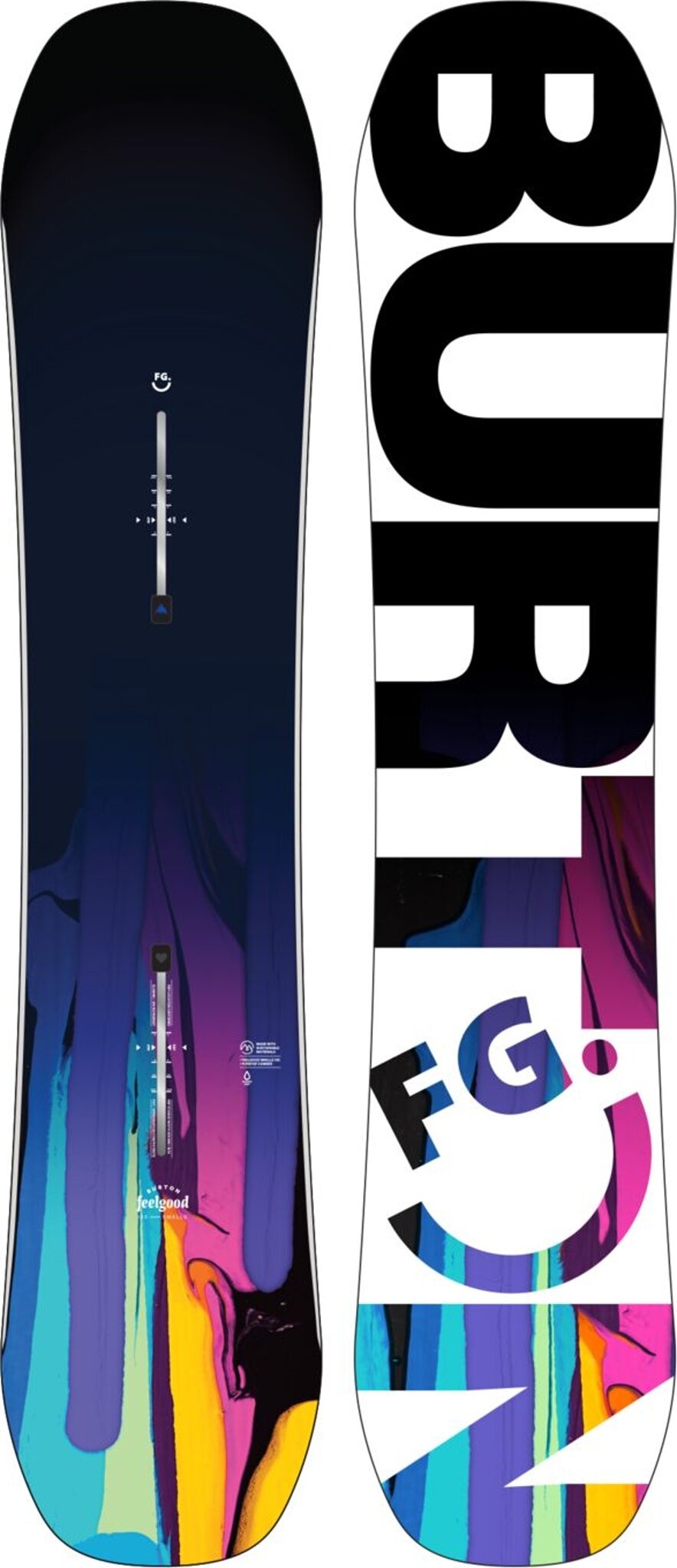 BURTON WOMENS FEELGOOD SNOWBOARD 2024 - ONE Boardshop