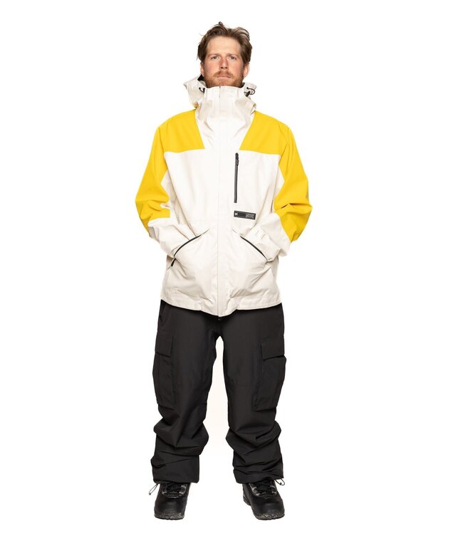 L1 FILMORE JACKET CREAM/HOT YELLOW 2025