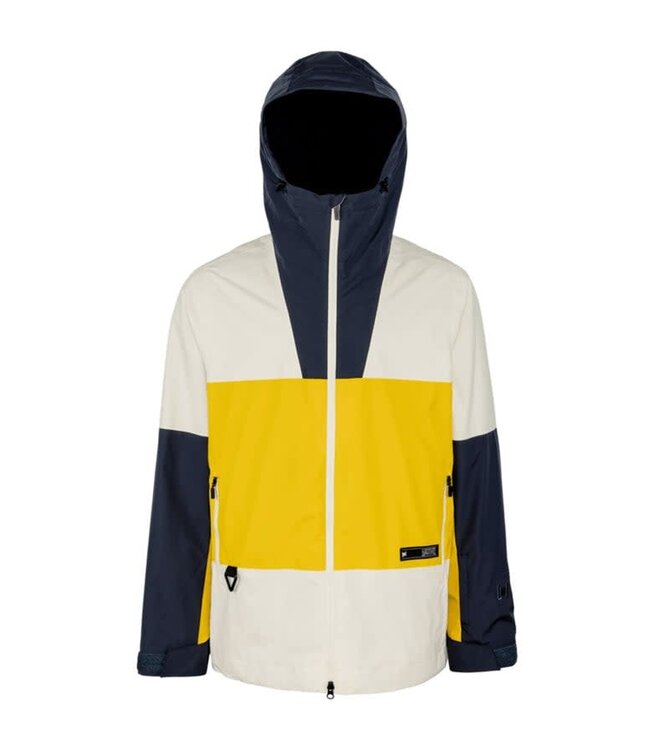 L1 VENTURA JACKET CREAM/HOT YELLOW/STORM 2025