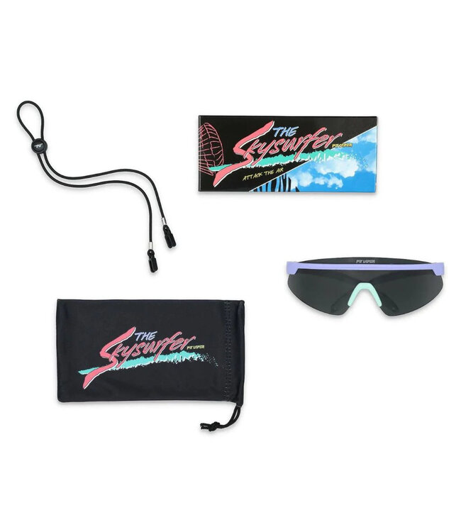 PIT VIPER THE SKYSURFER SUNGLASSES THE PLUMDUSTER w/POLAR SMOKE