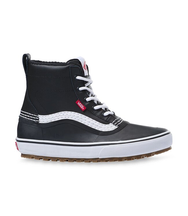 VANS WOMENS MTE STANDARD MID SNOW BOOT BLACK/WHITE