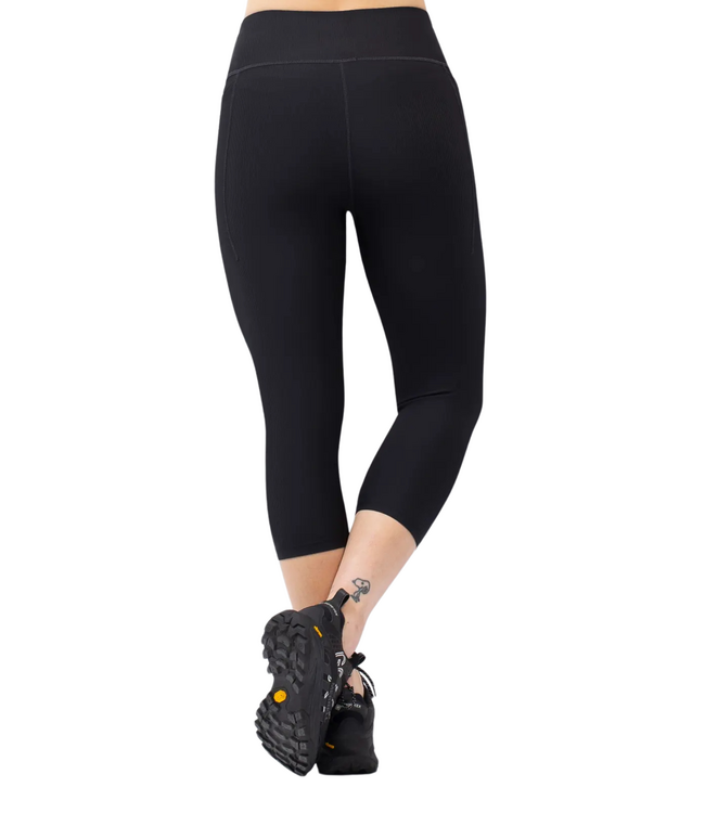 EIVY WOMENS POCKET RIB 3/4 TIGHTS BLACK 2025