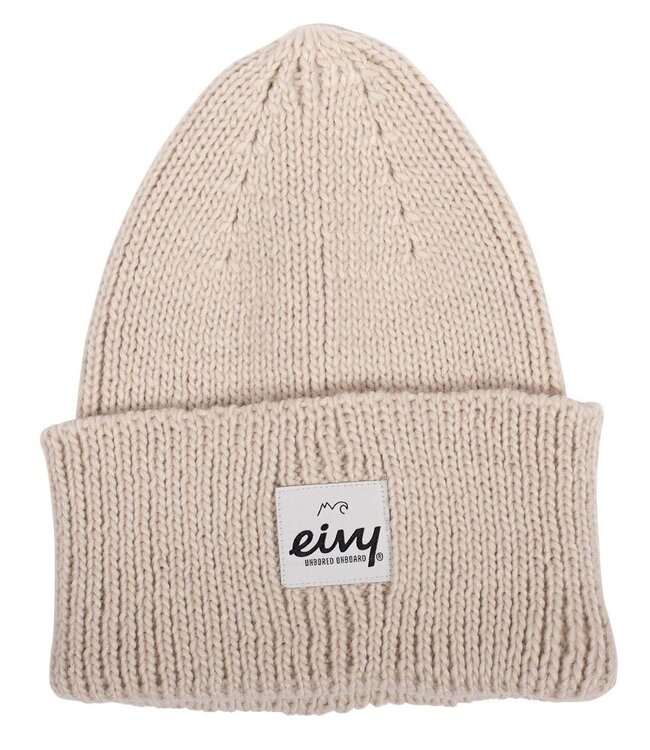 EIVY WOMENS EASTER RIB WOOL BEANIE FADED CLOUD 2025