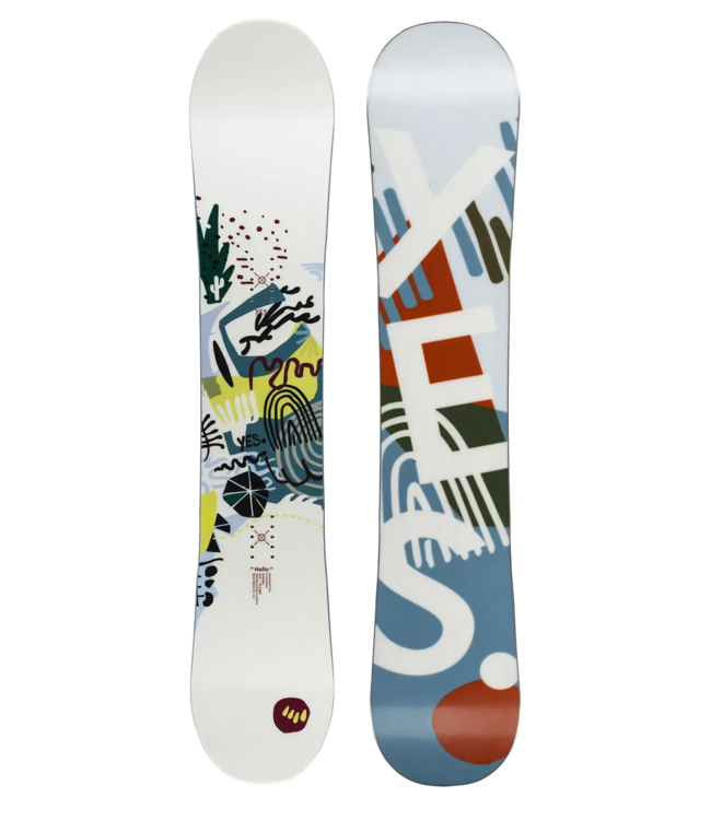 YES WOMENS HELLO SNOWBOARD 2025
