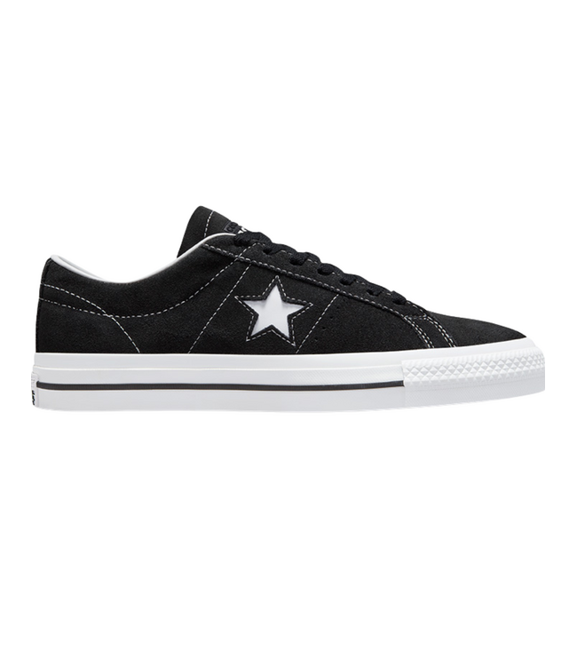 CONVERSE ONE STAR PRO SHOE BLACK / BLACK / WHITE