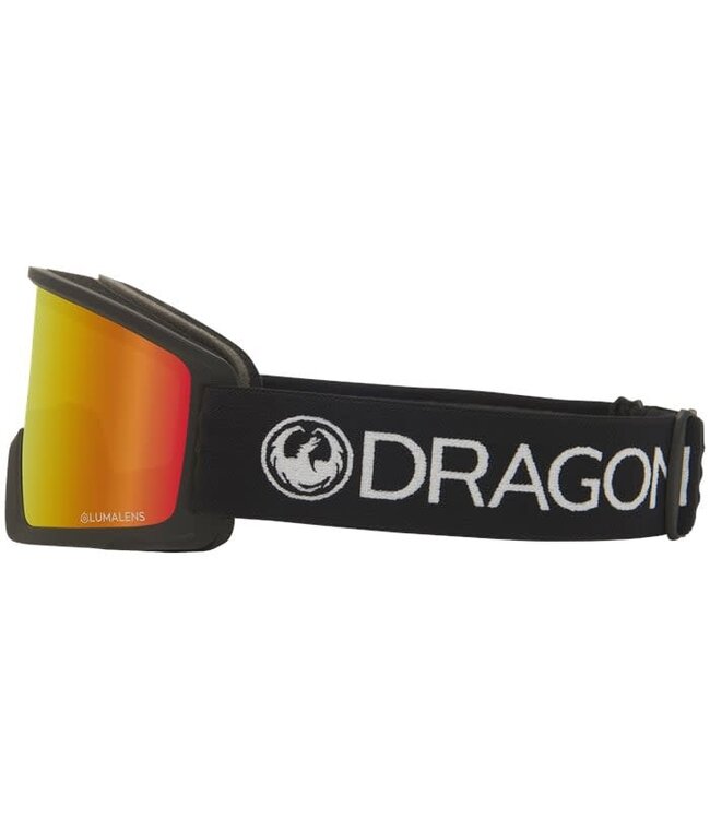 DRAGON DX3 OTG GOGGLE BLACK w/ LL RED ION 2025
