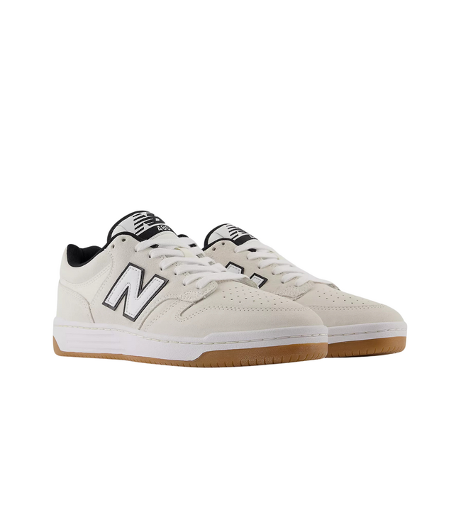 NEW BALANCE NUMERIC 480 SHOE WHITE/BLACK