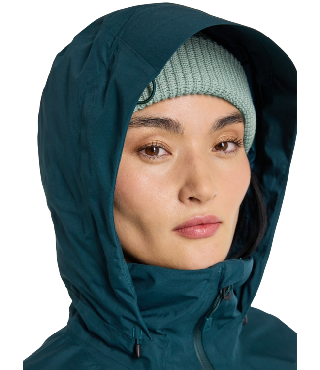 BURTON WOMENS PILLOWLINE GORE-TEX JACKET DEEP EMERALD 2025