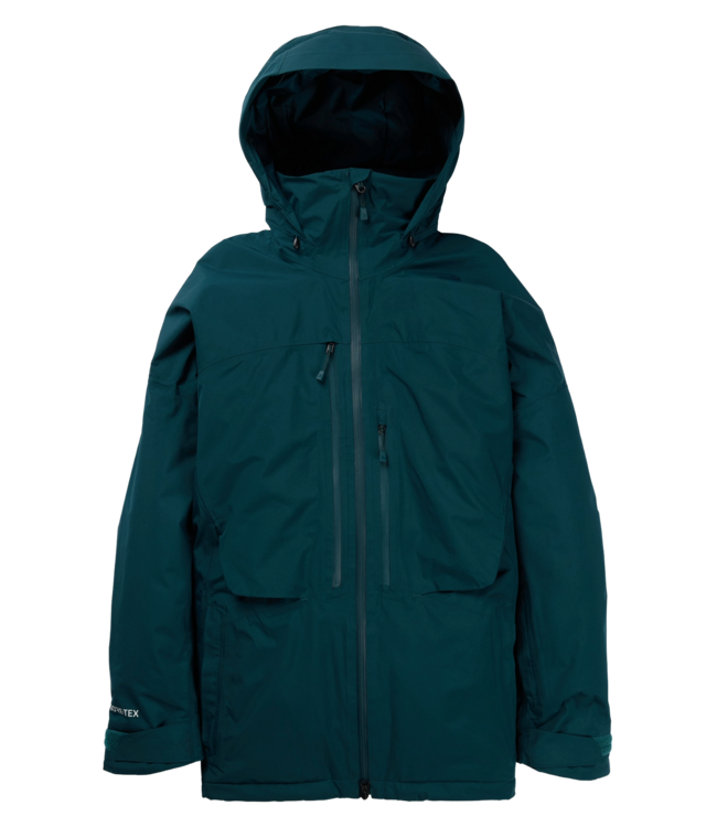 BURTON WOMENS PILLOWLINE GORE-TEX JACKET DEEP EMERALD 2025