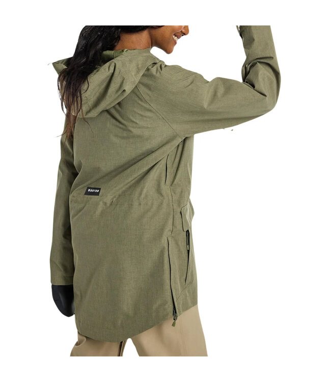 BURTON WOMENS LALIK JACKET FOREST MOSS 2025