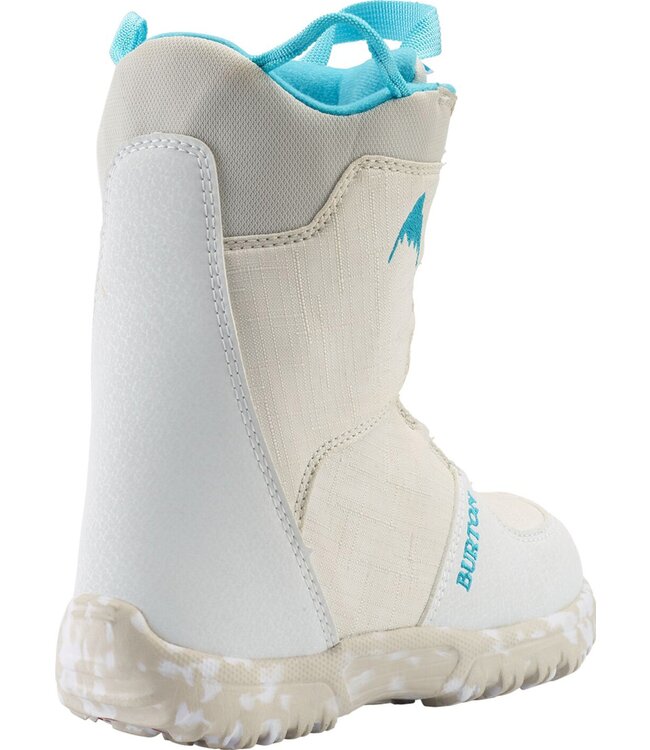 BURTON KIDS' GROM BOA® SNOWBOARD BOOTS WHITE 2022