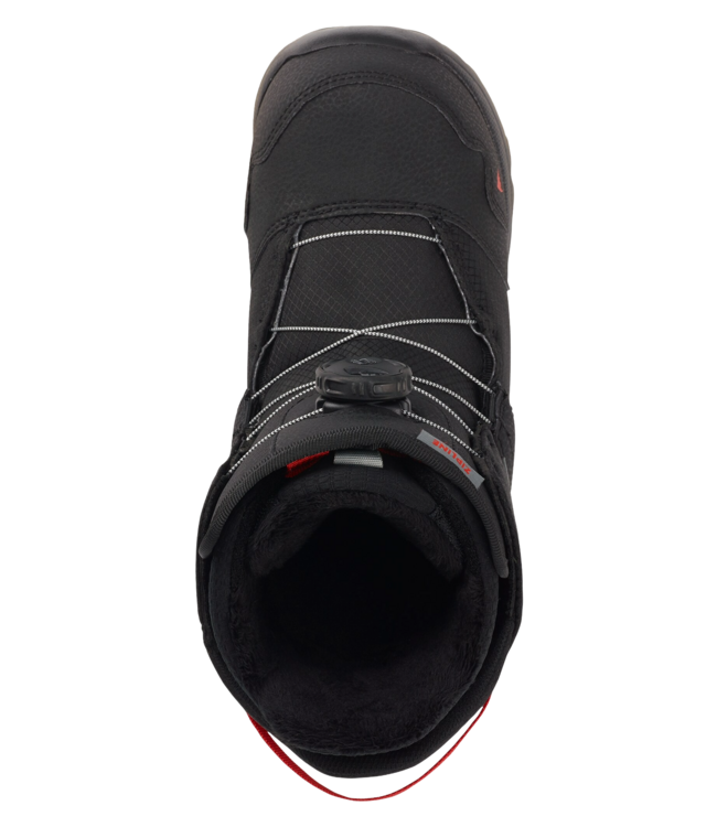 BURTON KIDS' ZIPLINE BOA® SNOWBOARD BOOTS BLACK 2022