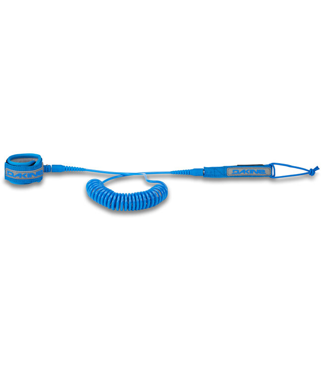 DAKINE SUP 10'X3/16" COILED ANKLE LEASH BLUE
