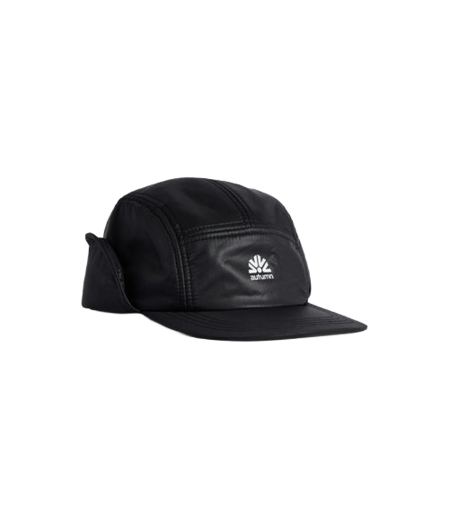 AUTUMN PUFFY FLAP CAP BLACK 2025