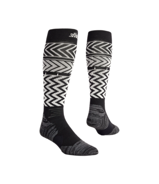 AUTUMN AUTUMN SERVICE CHEVRON SNOW SOCKS NATURAL 2026
