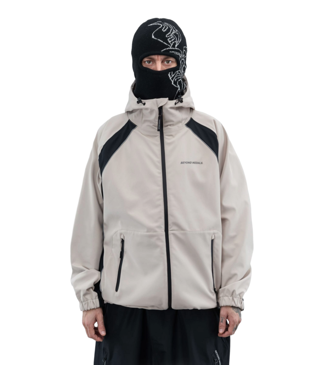 BEYOND MEDALS SOFTSHELL JACKET BEIGE 2026