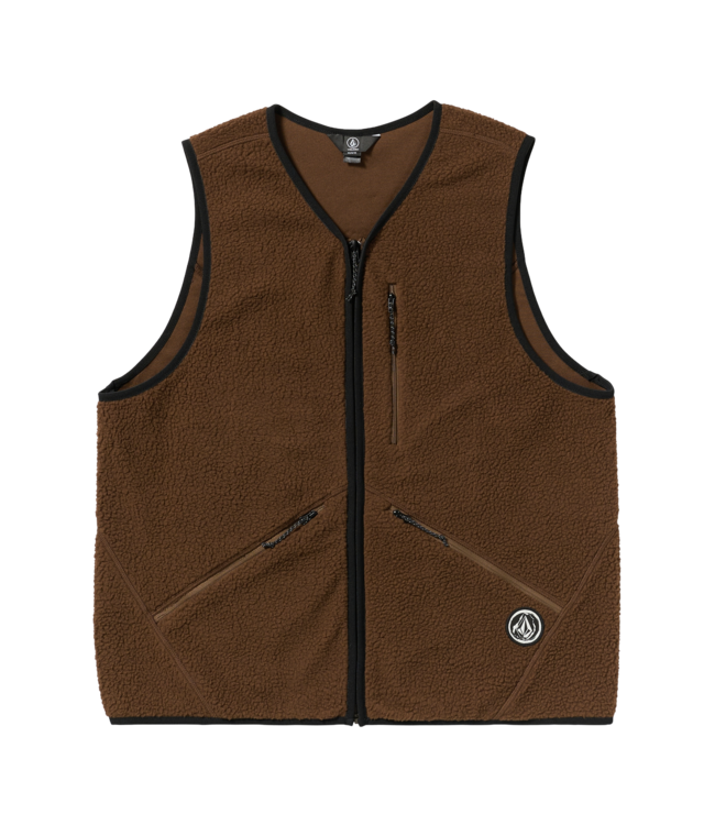 VOLCOM SNOWDRIFT VEST BROWN 2026