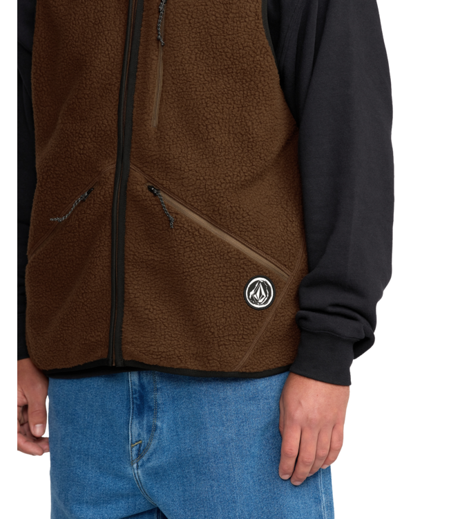 VOLCOM SNOWDRIFT VEST BROWN 2026