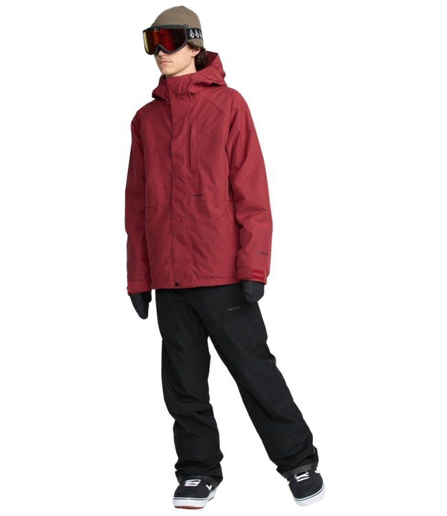 VOLCOM DUA INSULATED GORE-TEX JACKET BURNT RED 2026