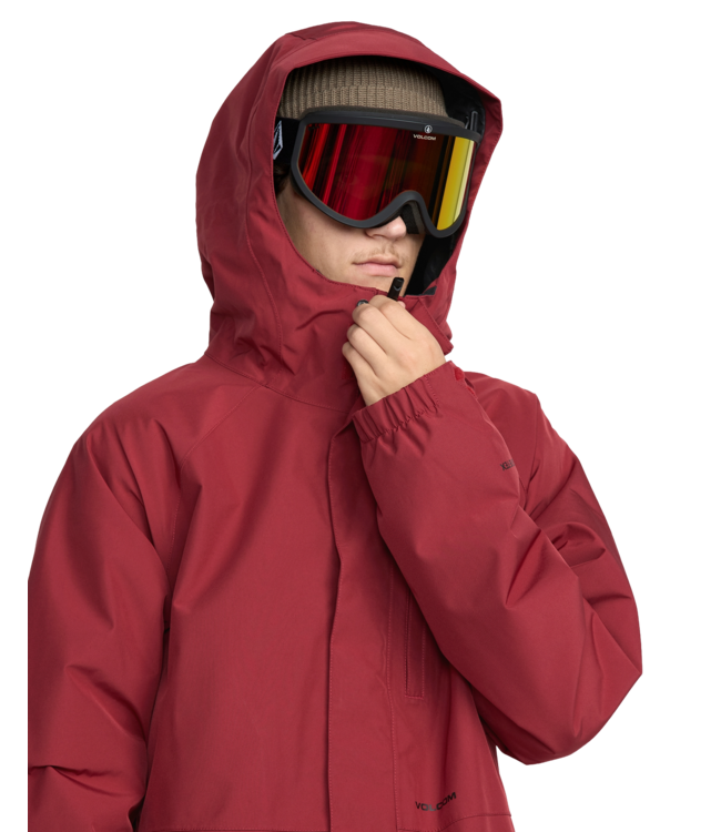 VOLCOM DUA INSULATED GORE-TEX JACKET BURNT RED 2026