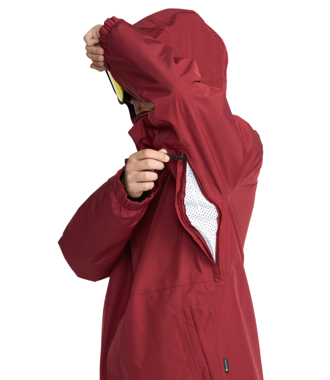 VOLCOM DUA INSULATED GORE-TEX JACKET BURNT RED 2026