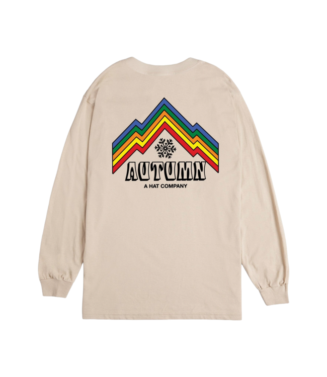 AUTUMN HAT CO L/S TEE SAND 2025