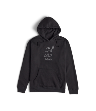 AUTUMN AUTUMN GUS HOODIE BLACK 2025