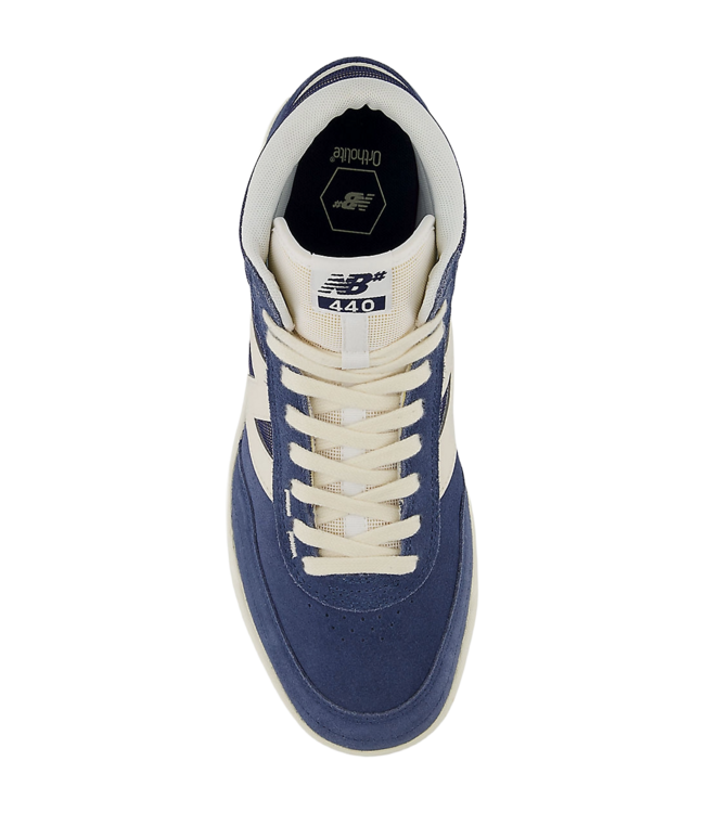 NEW BALANCE MENS NUMERIC 440 HIGH V2 SHOE INDIGO/SEA SALT