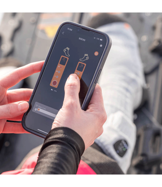 MOUNTAIN LAB HEATED SOCKS - BLUETOOTH 2023