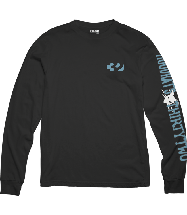 THIRTYTWO HOOD RATS LS TEE BLACK 2024
