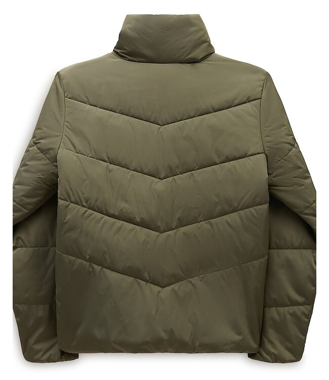 VANS WOMENS FOUNDRY PUFF MTE JACKET (BYY) GREEN