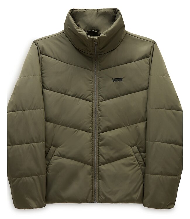VANS WOMENS FOUNDRY PUFF MTE JACKET (BYY) GREEN