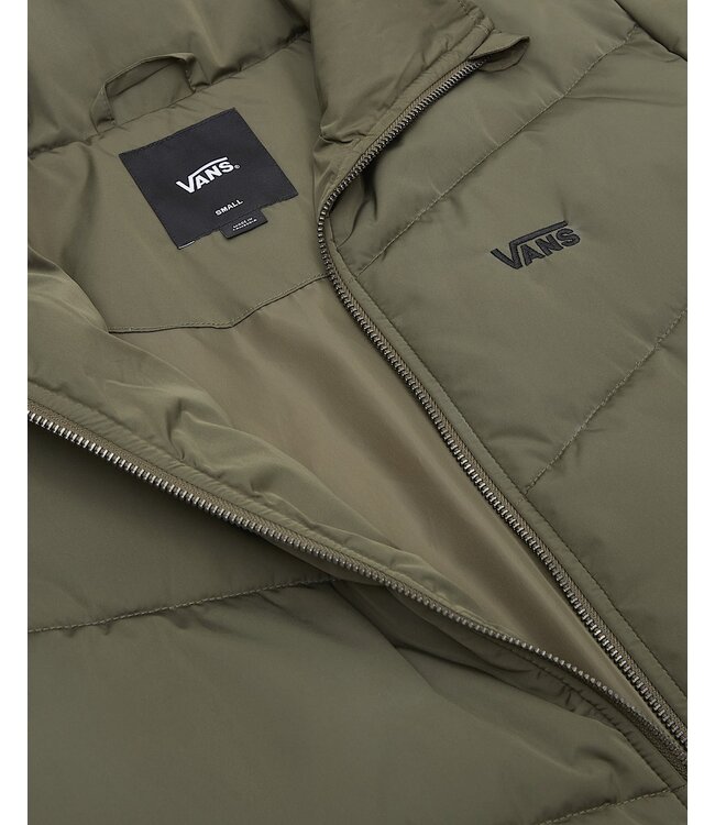 VANS WOMENS FOUNDRY PUFF MTE JACKET (BYY) GREEN