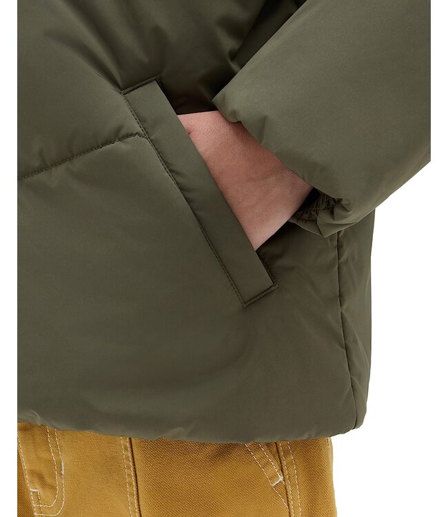 VANS WOMENS FOUNDRY PUFF MTE JACKET (BYY) GREEN