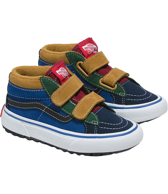VANS YOUTH SK8 MID-1 REISSUE V MTE 1 SHOE (6GL) MULTI/TRUE WHITE