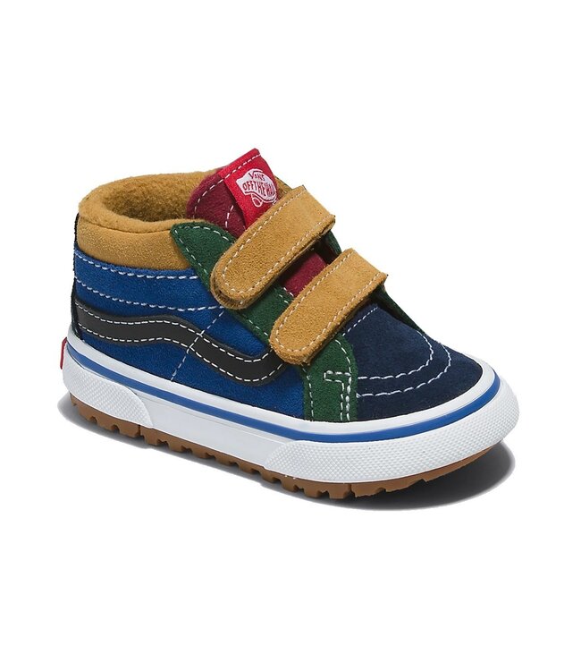 VANS YOUTH SK8 MID-1 REISSUE V MTE 1 SHOE (6GL) MULTI/TRUE WHITE