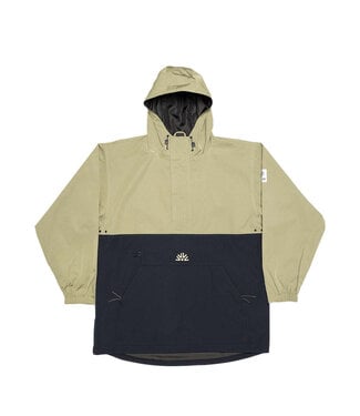 AUTUMN AUTUMN CASCADE ANORAK JACKET GREEN NAVY 2024