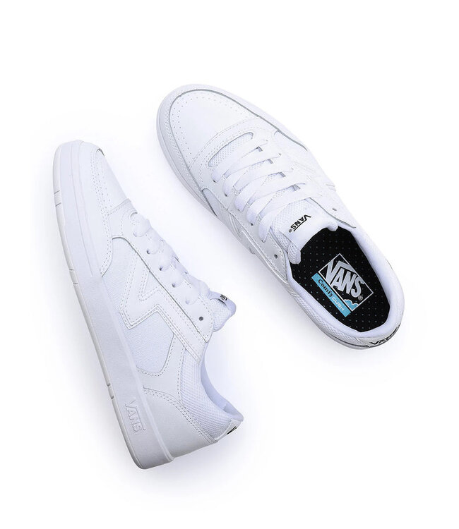 VANS WOMENS LOWLAND COMFYCUSH SHOES (W00) SPORT TRUE WHITE