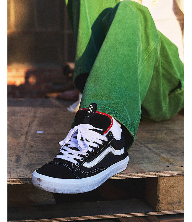 VANS SKATE OLD SKOOL 36 + SHOE BLACK/WHITE