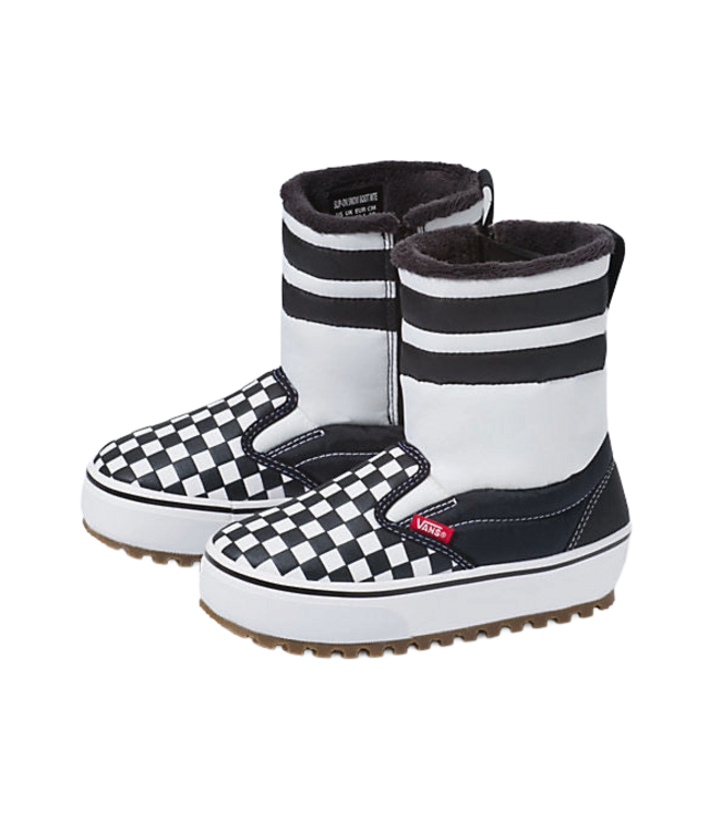 VANS MENS SLIP-ON VANSGUARD SNOW BOOT (705) CHECKERBOARD