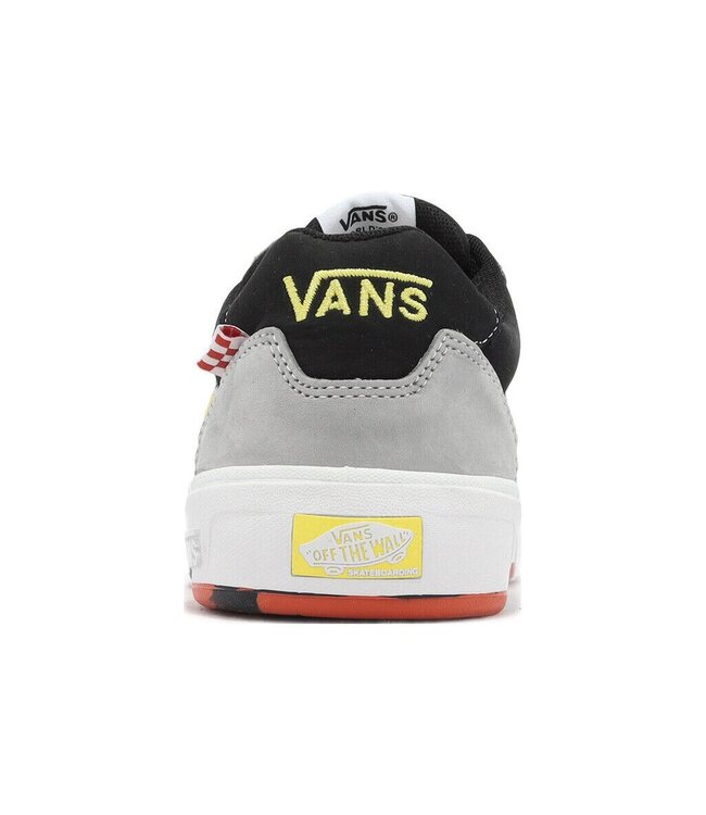 VANS MENS SKATE WAYVEE SHOE LUCID GREY/BLAZING YELLOW