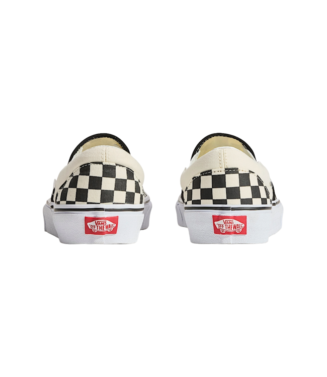 VANS CLASSIC SLIP-ON SHOE BLACK/WHITE CHECKERBOARD