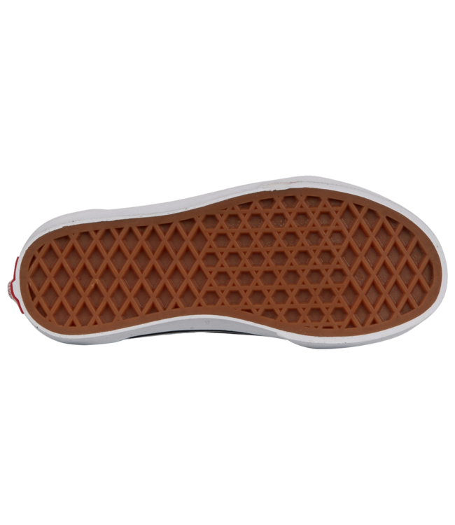 VANS YOUTH OLD SKOOL VELCRO SHOES BLACK/TRUE WHITE